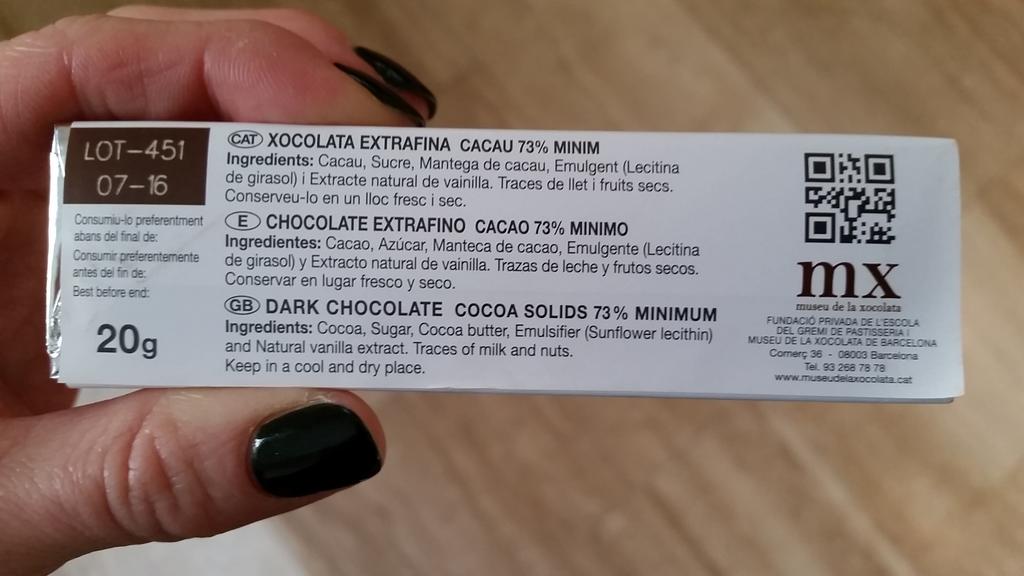 Best entry ticket to a museum. Ever. #yum #chocolate #museudelaxocolata #barcelona