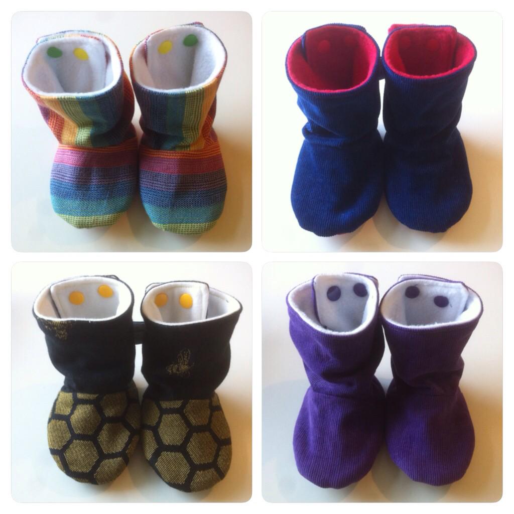 More #babyweaing boots completed this week, and lots more on the go. Think I can sew them in my sleep by now :)