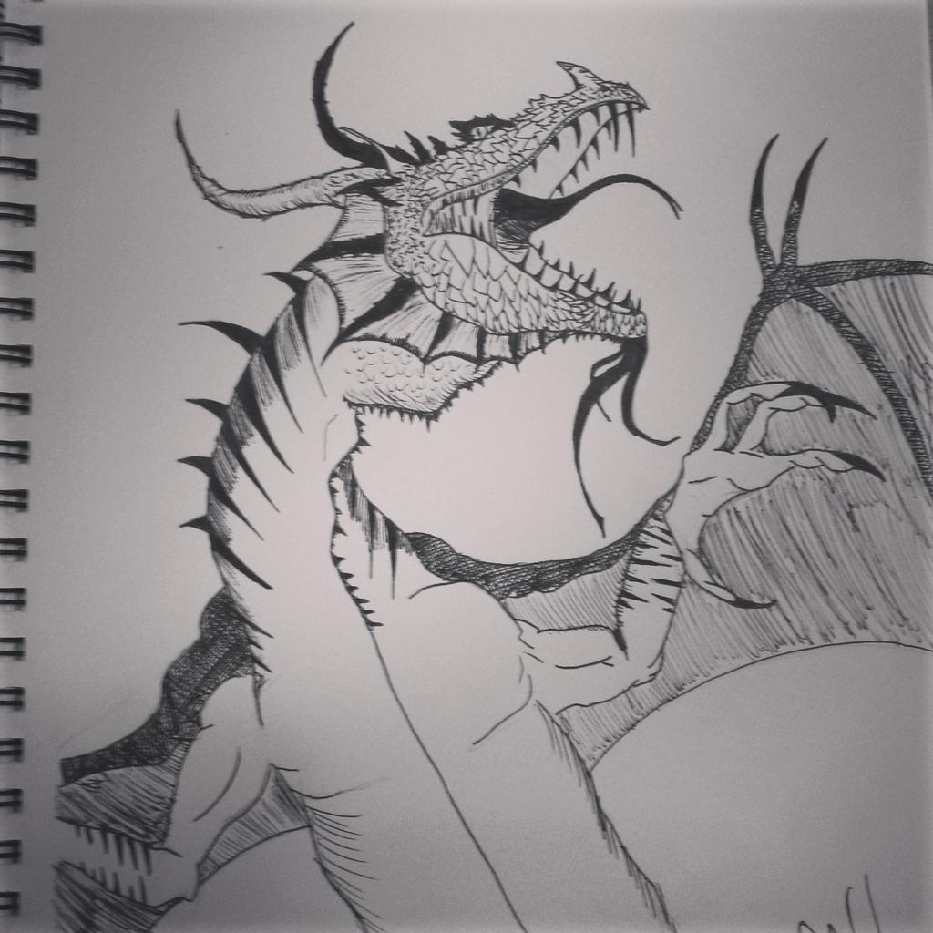 DasVaughan's tweet photo. #drawing http://t.co/wcUFQ2h9Wi
