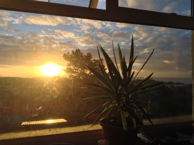 RhiJones7's tweet photo. The cost of Windolene is £2.50 but the view is priceless - v lucky. #cleanmywindows #Barrybados http://t.co/HzVdFbl9NX
