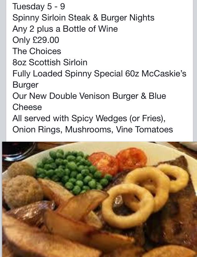 spinnakerhotel's tweet photo. Tuesday night special 🍴 http://t.co/JGAtY6Rx4z