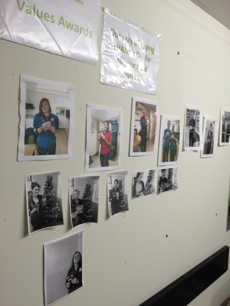 Saffron_Express's tweet photo. #greatcolleagues Our values award wall! ⭐️ http://t.co/Sj0mKYIRQJ