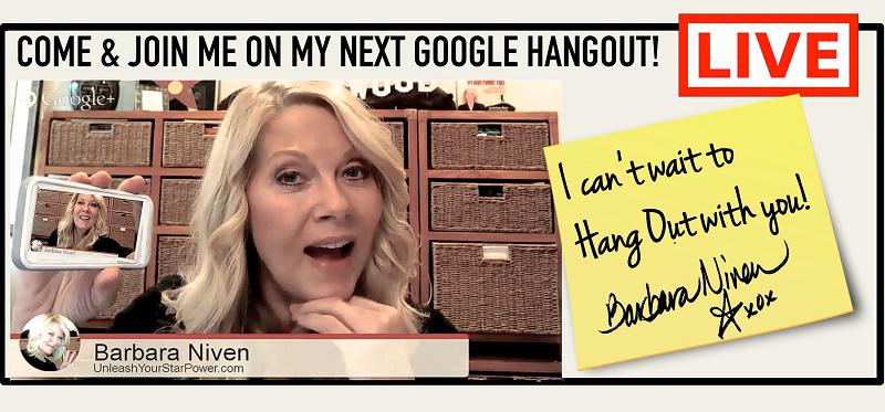 BarbaraNiven's tweet photo. R U registered yet? My FREE LIVE Google Hangout! http://t.co/rHcPFnP9wN #SuperstarMarketingTraining w @debbieallencsp http://t.co/vuwcBrBdYn