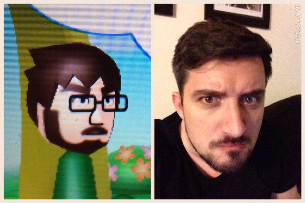 Ryan_Treadwell's tweet photo. @LadyFaceshred I have a Mii! It's a Selfmii! #JustAsCool http://t.co/sqV128qtgA