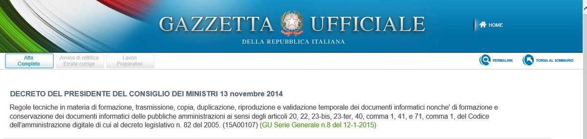 rscano's tweet photo. DPCM 13 novembre 2014 #documentiinformatici #cad in GU del 12/01/2015 http://t.co/zdrBnouufj http://t.co/xwmTYPStni