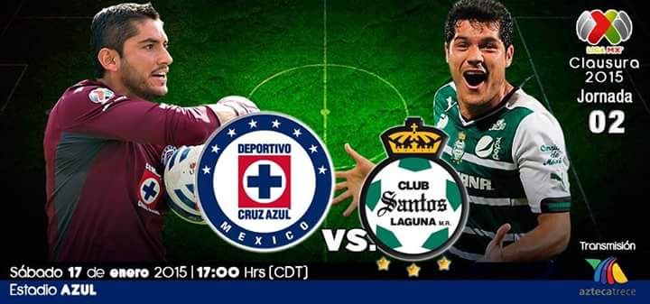 AzulitasFans's tweet photo. #Jornada2 #CruzAzul #Santos http://t.co/VMojdlIom3