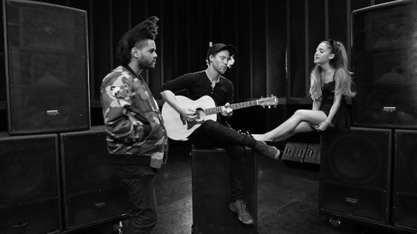 catherine_sarra's tweet photo. "@RepublicRecords: .@VEVO Premiere: @ArianaGrande + @TheWeeknd, #LoveMeHarder (Acoustic) http://t.co/jdrDnXLWzY http://t.co/kLWNFkIZTO"