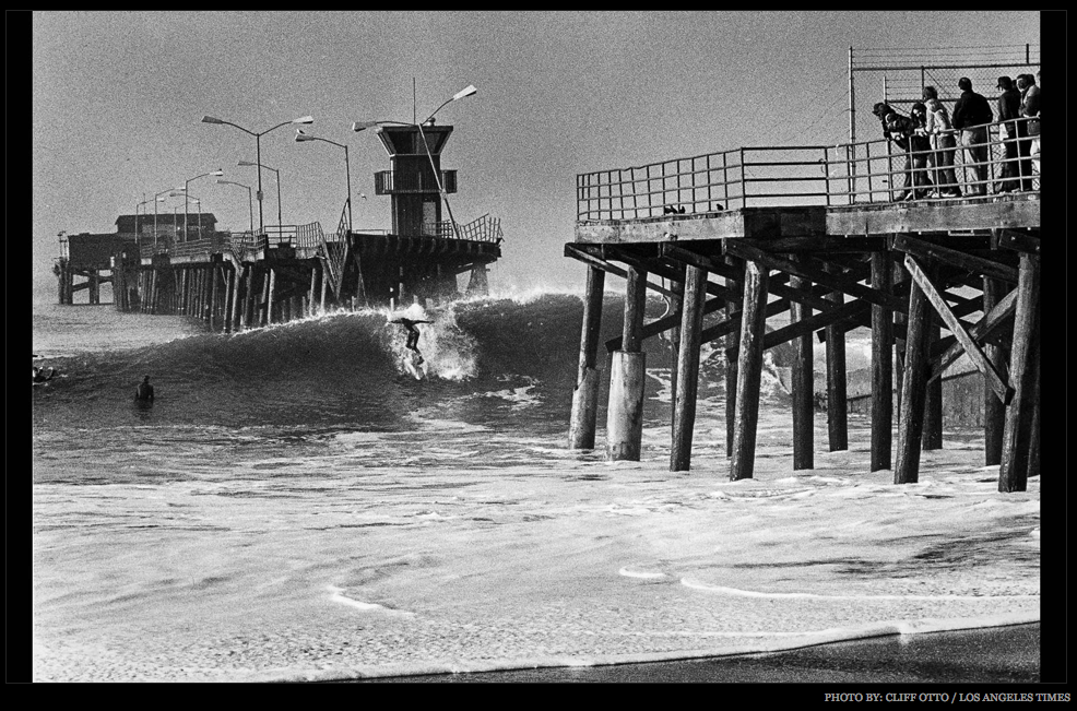 latimesphotos's tweet photo. From the archives: Surfer shoots the (broken) pier in Seal Beach in 1983 http://t.co/vPapKhodpz via @harrysonpics http://t.co/9oPYIRRnaP