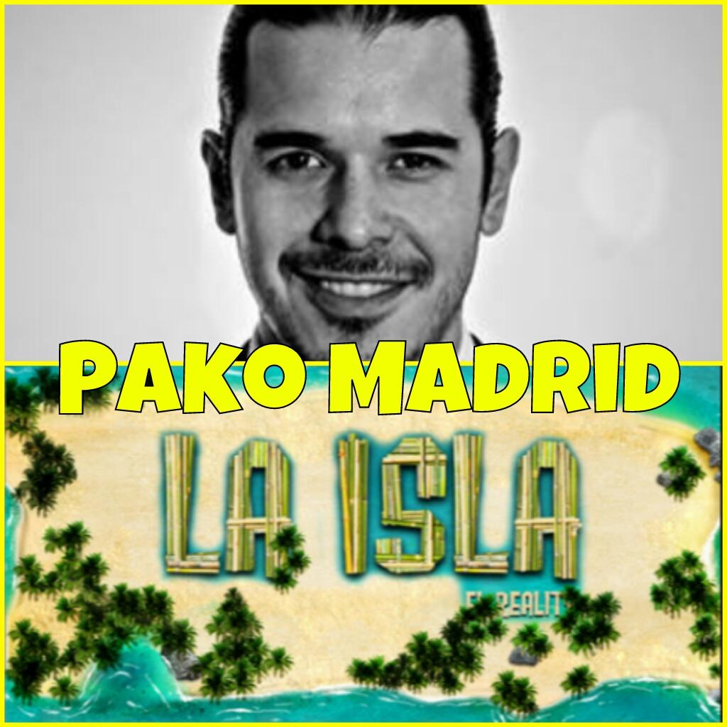 Pakorrines's tweet photo. @IslaReality queremos ver a @madridpako en #Famosos #IslaReality2015 #IslaReality http://t.co/WrQW7rZ0w6