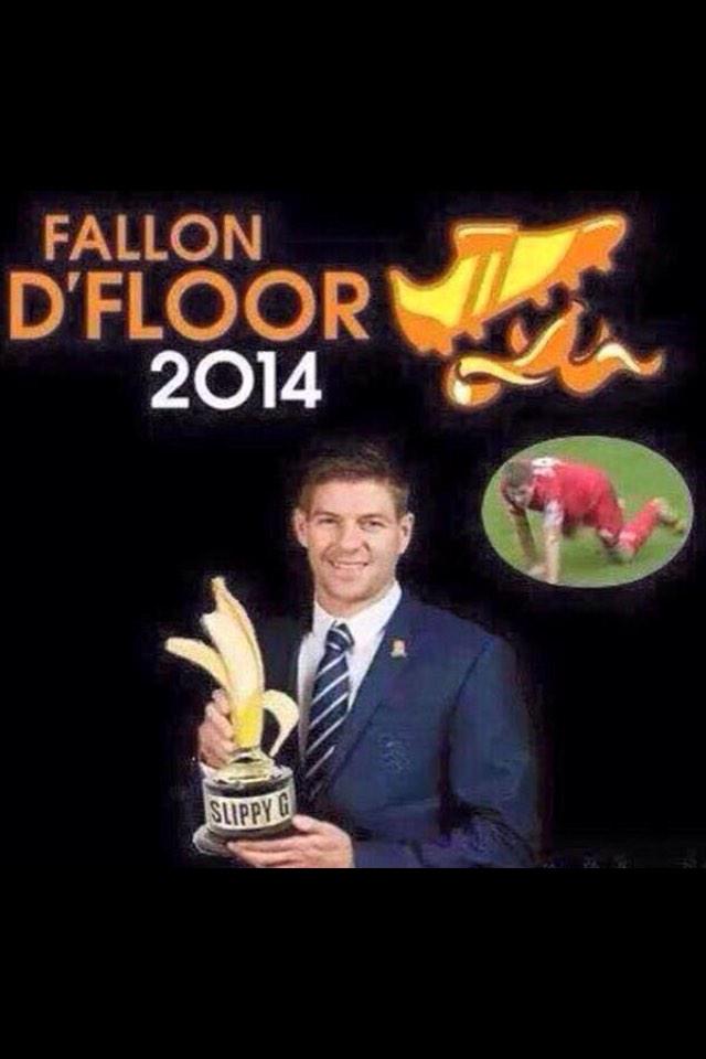 big_mick_carter's tweet photo. A Special Award for Stevie G. http://t.co/JmtK6azhOK