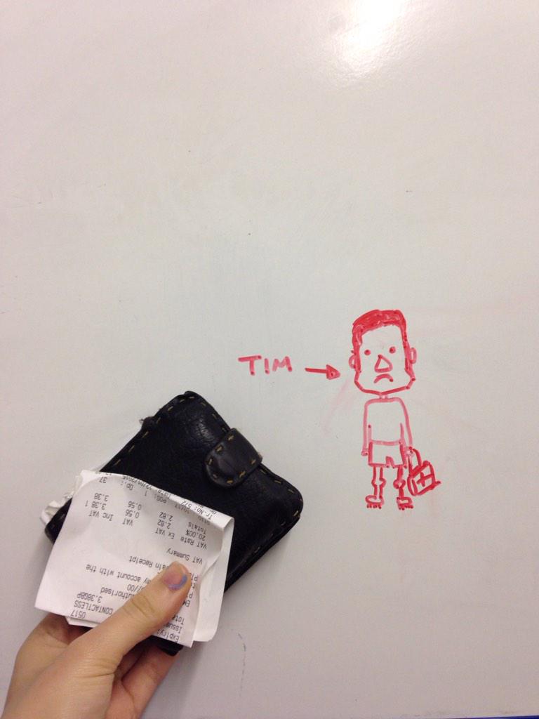 AllyShipway's tweet photo. You're a sausage @timcolledge05 http://t.co/9lfrdz4Fec