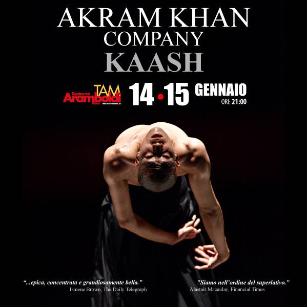 SIPARIO_PORTALE's tweet photo. #AkramKahnCompany in #Kaash al #TeatroArcimboldi il 14 e 15 gennaio
#SiparioComunicati
http://t.co/lTYgUimvU2 http://t.co/Hh5XIZfMCX