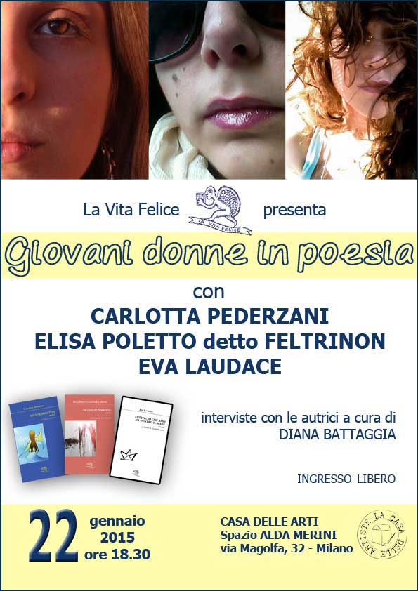 ElisaPdF's tweet photo. #presentazione #libro #poesia #giovanidonne @aldamerini #SaveTheDate #evento #editoria #OcchiDiNarciso #Milano http://t.co/1rUZcKqCYt