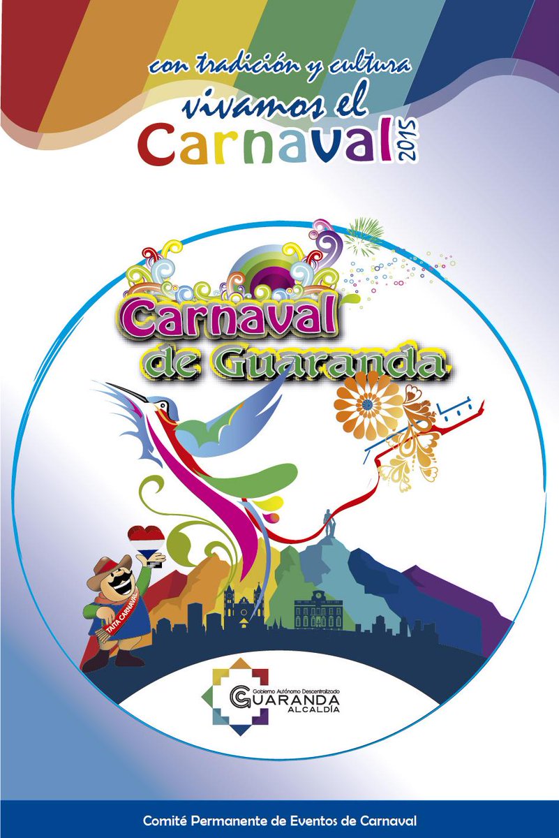 GADGuaranda's tweet photo. AFICHE OFICIAL GUARANDA Y SUS CARNAVALES 2015, @RamssES_Mashi http://t.co/kSKUCu9CRQ