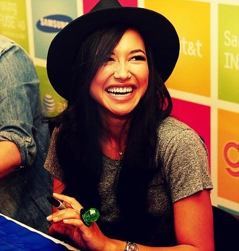 Naya Rivera is currently, for just two months, the same age as me ;) Happy Birthday Naya!! Here\s my fav pic of her 