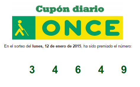 agrupacionnenas's tweet photo. La papelilla premiada según el sorteo de la ONCE ha sido la 649. Enhorabuena al ganador. http://t.co/2uyuCroG66