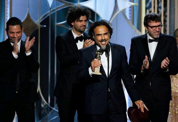 trendyentert's tweet photo. González Iñárritu gana Globo de Oro por "Birdman". http://t.co/W0WMPC2ySc http://t.co/TIQoXBGvo1