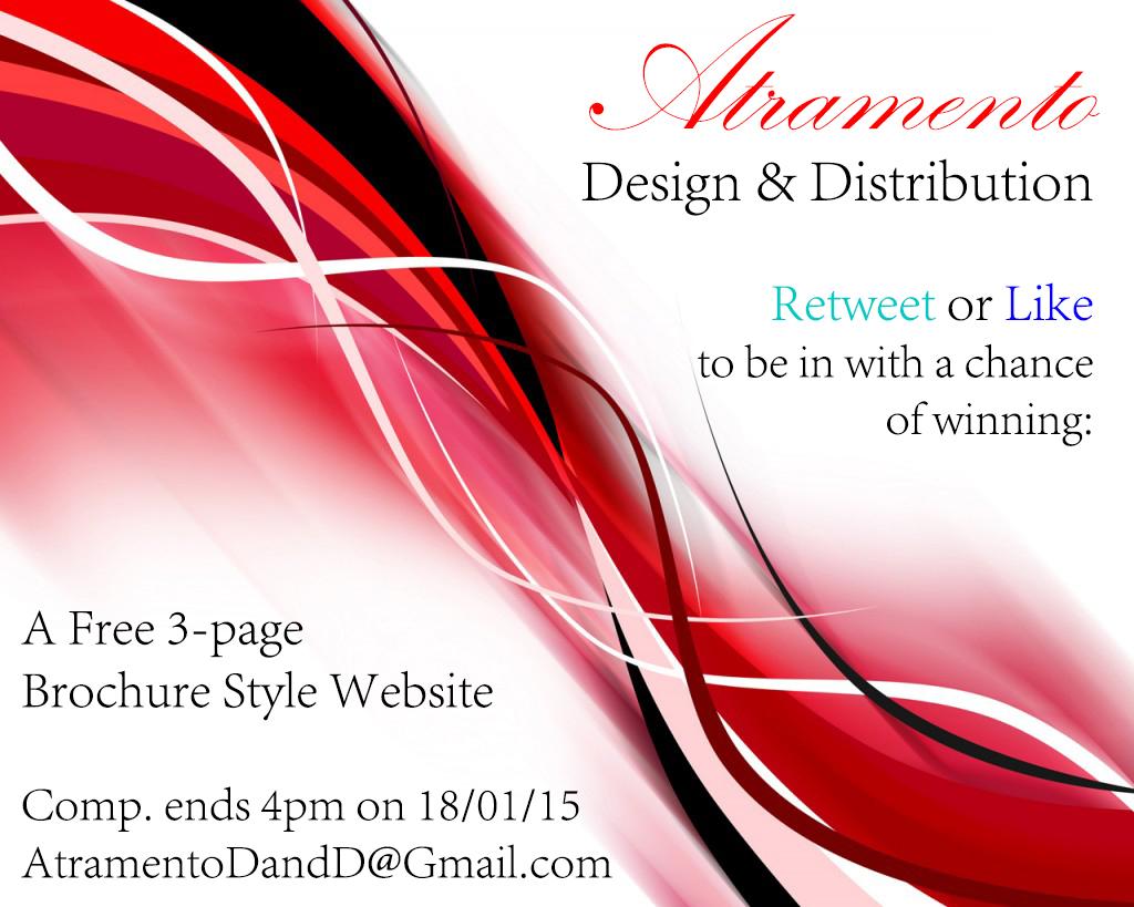 AtramentoDandD's tweet image. It&apos;s #Competition time: We are asking you to #RETWEET this to win a Free Brochure Style Website #html #webdesign