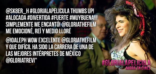 GloriaTheFilm's tweet image. ¡No te puedes perder #GloriaLaPelícula! @Sk8er_h y @iOAleph nos comparten su experiencia: