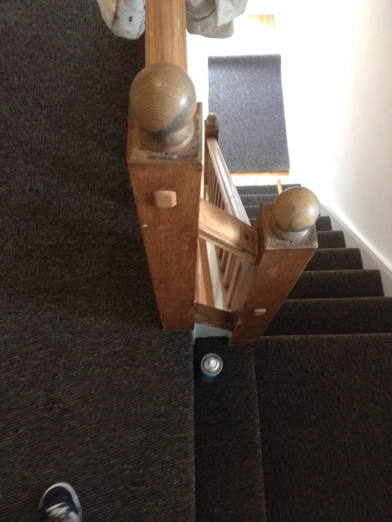 Three bed and a stair landing and customer own underlay and Lino #JanuarySales