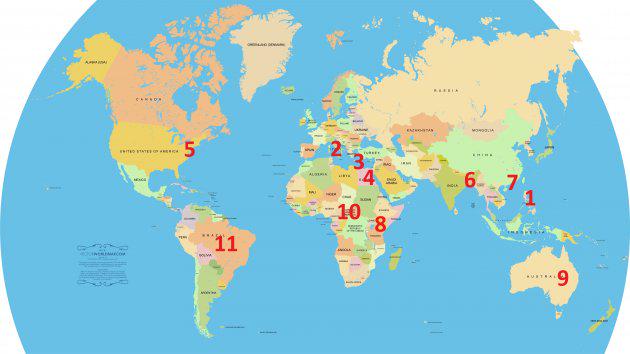 UNPGI's tweet photo. Les 11 cas du génocide le plus grand: http://t.co/EqrtY6EJJT