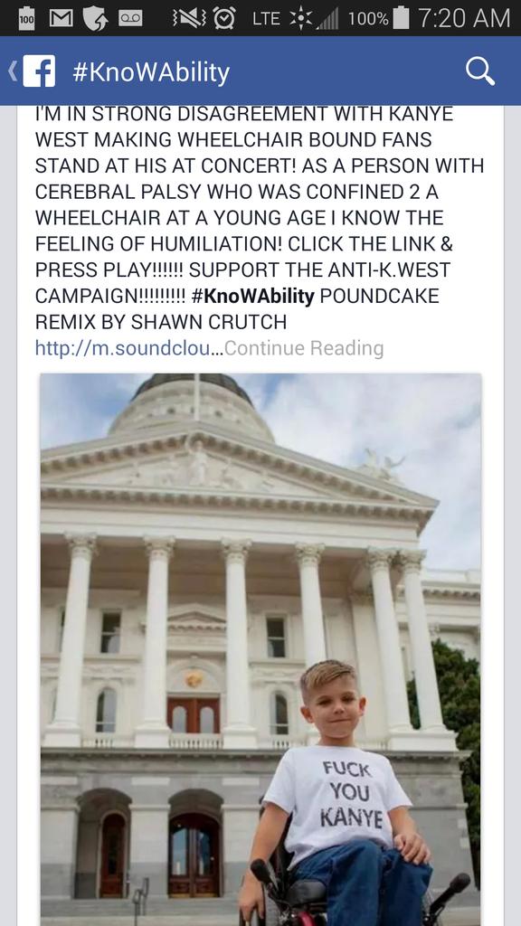 theshawncrutch's tweet image. @kanyewest WHEELCHAIR FANS WON&apos;T &quot;STAND&quot;!!!!!! #KnoWAbility POUNDCAKE REMIX by SHAWN CRUTCH
m.soundcloud.com/shawn-crutch/p…