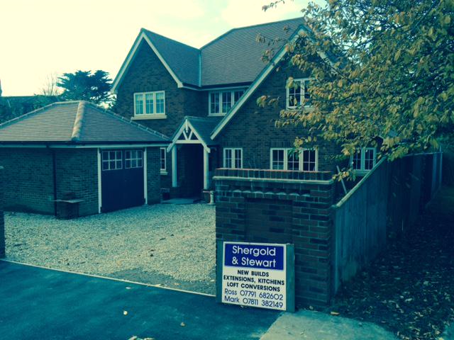 ShergoldStewart's tweet photo. New build by @ShergoldStewart removing existing  house and starting from the ground up to create this beautiful house http://t.co/DzY5iSu62b
