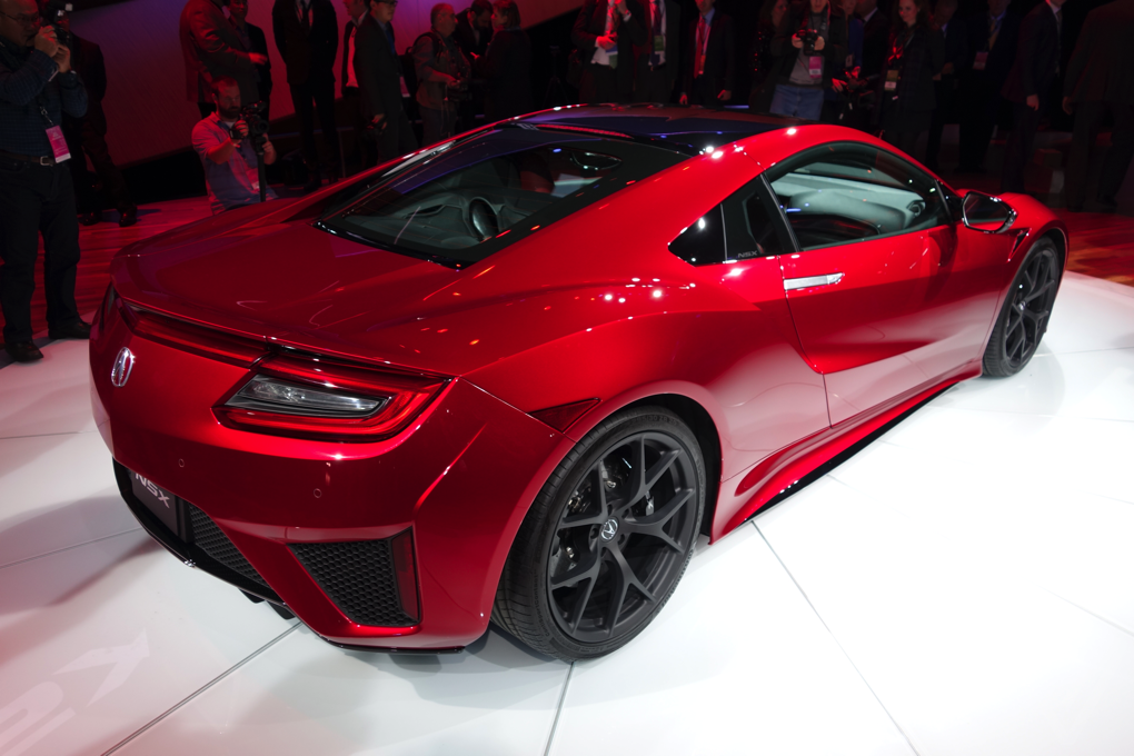 verge's tweet photo. This is the new Acura NSX — it's priced in the mid-$150,000 range http://t.co/KiaW4pIG30 http://t.co/6DLq1s2Qx8