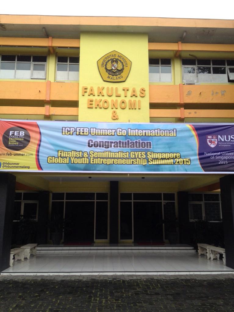 Congratulation : ICP FEB Unmer Go International, Finalist&amp;semifinalis GYES2015 Singapore, <a href="/febunmer/">febunmer♈MALANG</a>  <a href="/febunmermalang/">FEB Unmer Malang</a>
