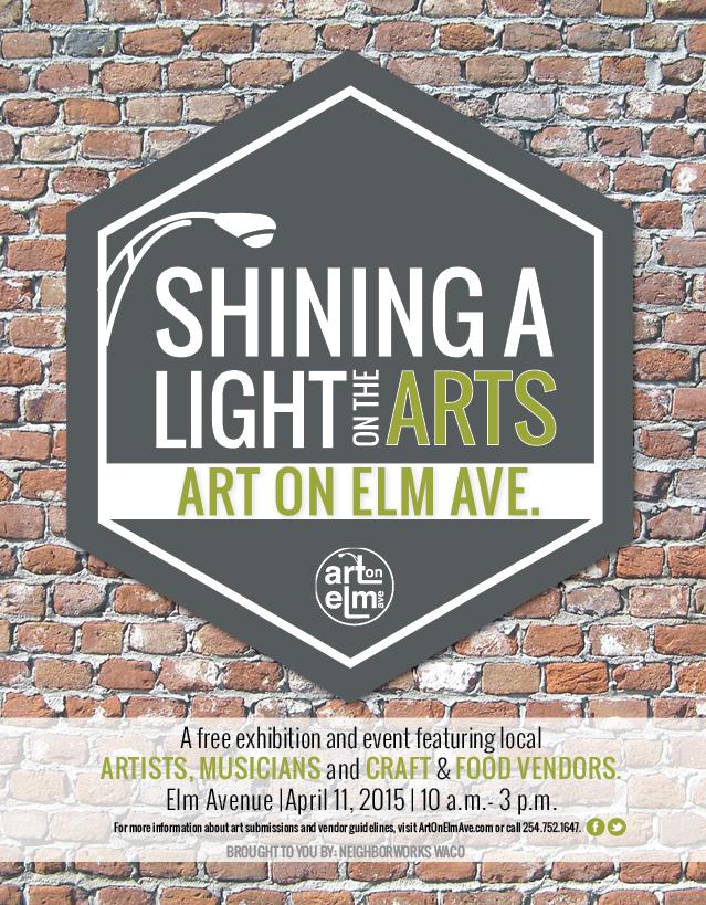 Wacotown's tweet photo. Mark those calendars, Art on Elm is April 11. More info re at http://t.co/7AKsd9nmbL http://t.co/xMBELOnCoj