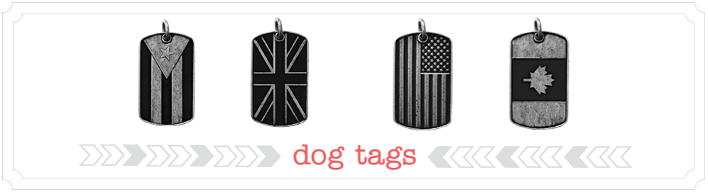 Ladies, while shopping - why not grab something for your man? #jewelleryforhim #valentinesday #giftsforhim #dogtags