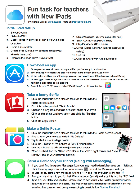 EduWells's tweet photo. Handing iPads to #Teachers?
This might help the Unboxing: http://t.co/2DhCQWpG6S
My Tips + Resource
#ipaded #EdTech http://t.co/bzmZaEuIJn