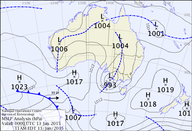 Synoptic Chart Wa