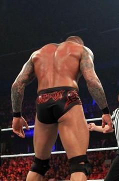 RandyOrtonButt's tweet photo. Nice dinner cheeks Orton! #ass #butt #orton #wweass #gay #homo #hot #randyorton #trunks #tights #sexy @RandyOrton http://t.co/sOAPXRcint