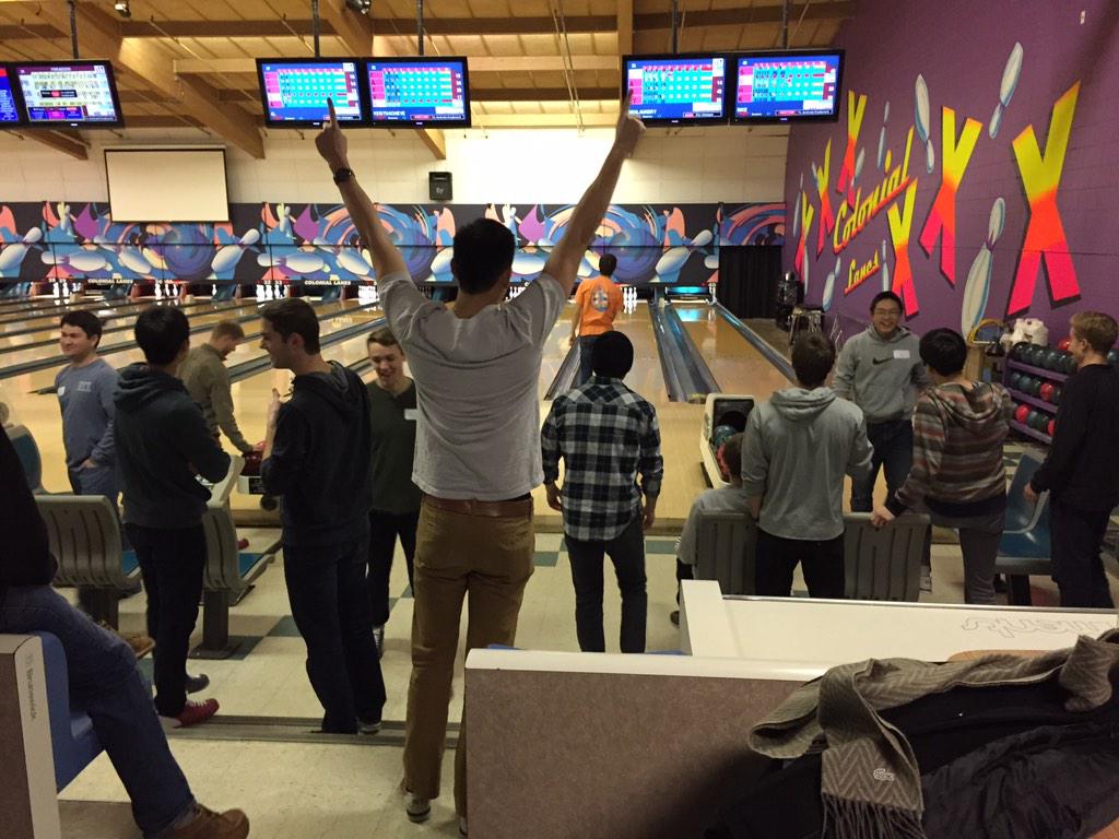 Ask these bunch of striking guys if they need bumpers... they're not taking bowl for an answer #rushBYX