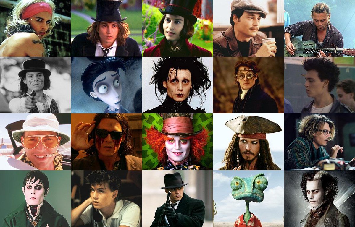 MOVIEMEMORlES's tweet photo. The Faces of Johnny Depp 💯 http://t.co/eafyPTVvzk