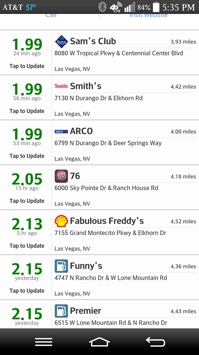_gbrown's tweet photo. Gas is so low now.....wow http://t.co/kqvgOn3O5c