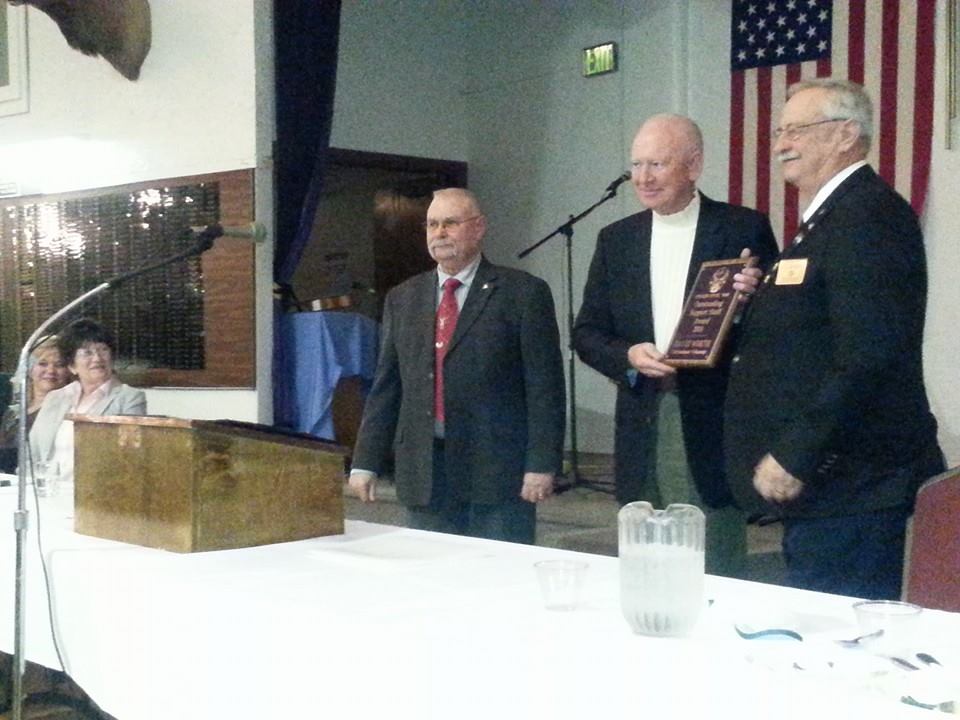 OntarioORPolice's tweet photo. Ontario's own enforcement volunteer, David Worth, recognized as Support Staff Person of the Year by the Ontario Elks http://t.co/TQZfYbldYt