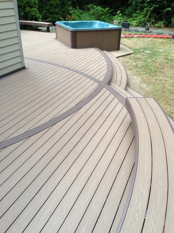 FastenMasterPro's tweet photo. Filming a new #PrideInCraftsmanship video this week with @DrDecks. Very excited to see some deck board bending! http://t.co/FjmkRWa9DU