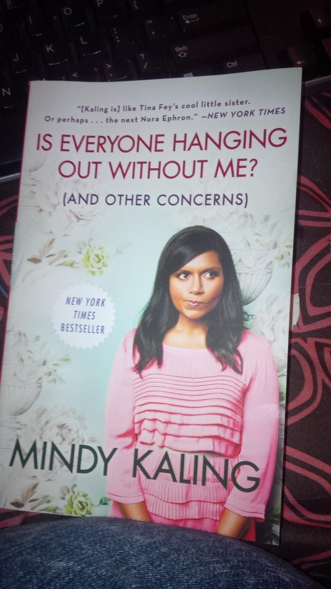 JewelzMJourney's tweet photo. Looks like I won't be sleeping 2night. Look what I picked up at #bmv  #nosleep #deadforwork @mindykaling the 1 &amp; only http://t.co/0BVUOXXCw2