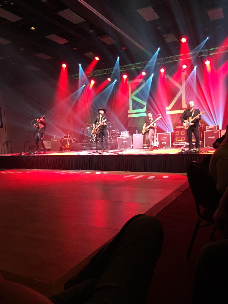 Thanks to <a href="/khartindustries/">K-Hart Industries</a> and #BASF for the great supper and entertainment. #singanotheroneSteven