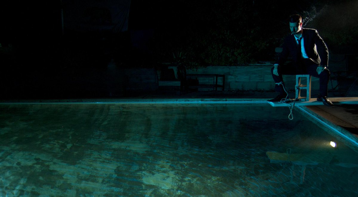 JoshSilfen's tweet photo. #NoirEffect submission for @Skirball_LA Noirscape photo contest, featuring @JesseSteccato #LosFeliz http://t.co/qRxHdYSbf1