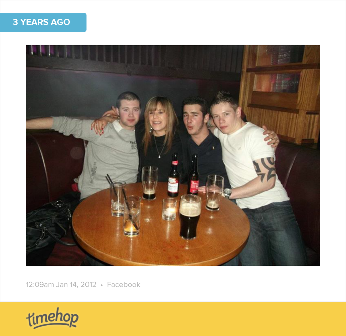 JamesonBrenda's tweet photo. Exactly 3 years ago today! (via @timehop) http://t.co/Mfu4agMJEw http://t.co/98SFsdzl0q