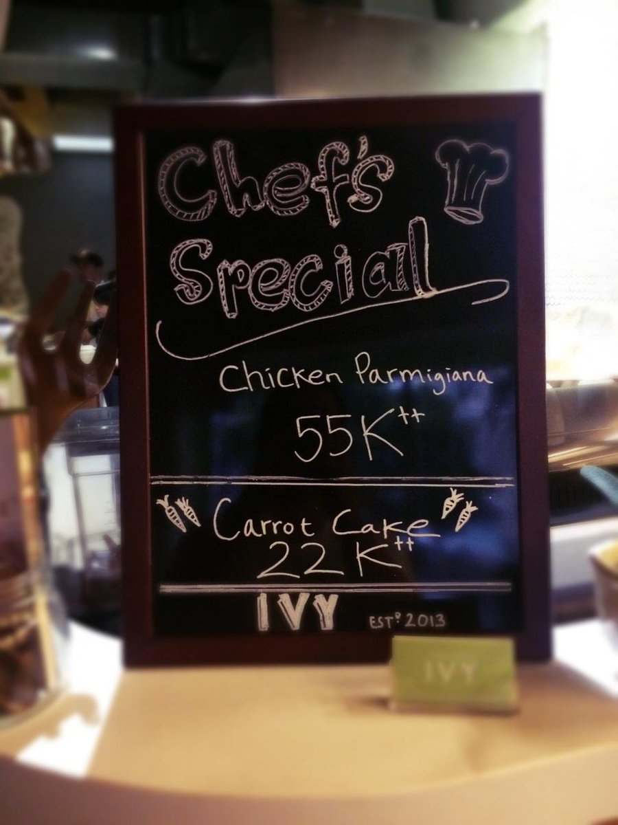 Ivy's Chef Special only at Ivy Bistro &amp; Catering. For further information please call us : +62217265766 #bistro #food