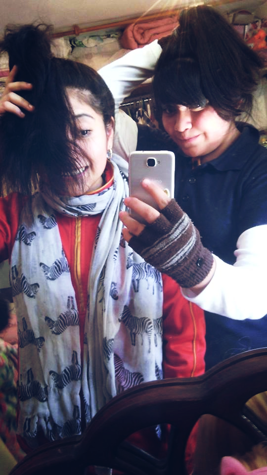 1BTRVaneOo's tweet photo. Un día con ella ♥ #Sayde http://t.co/oyNgPrCgXs