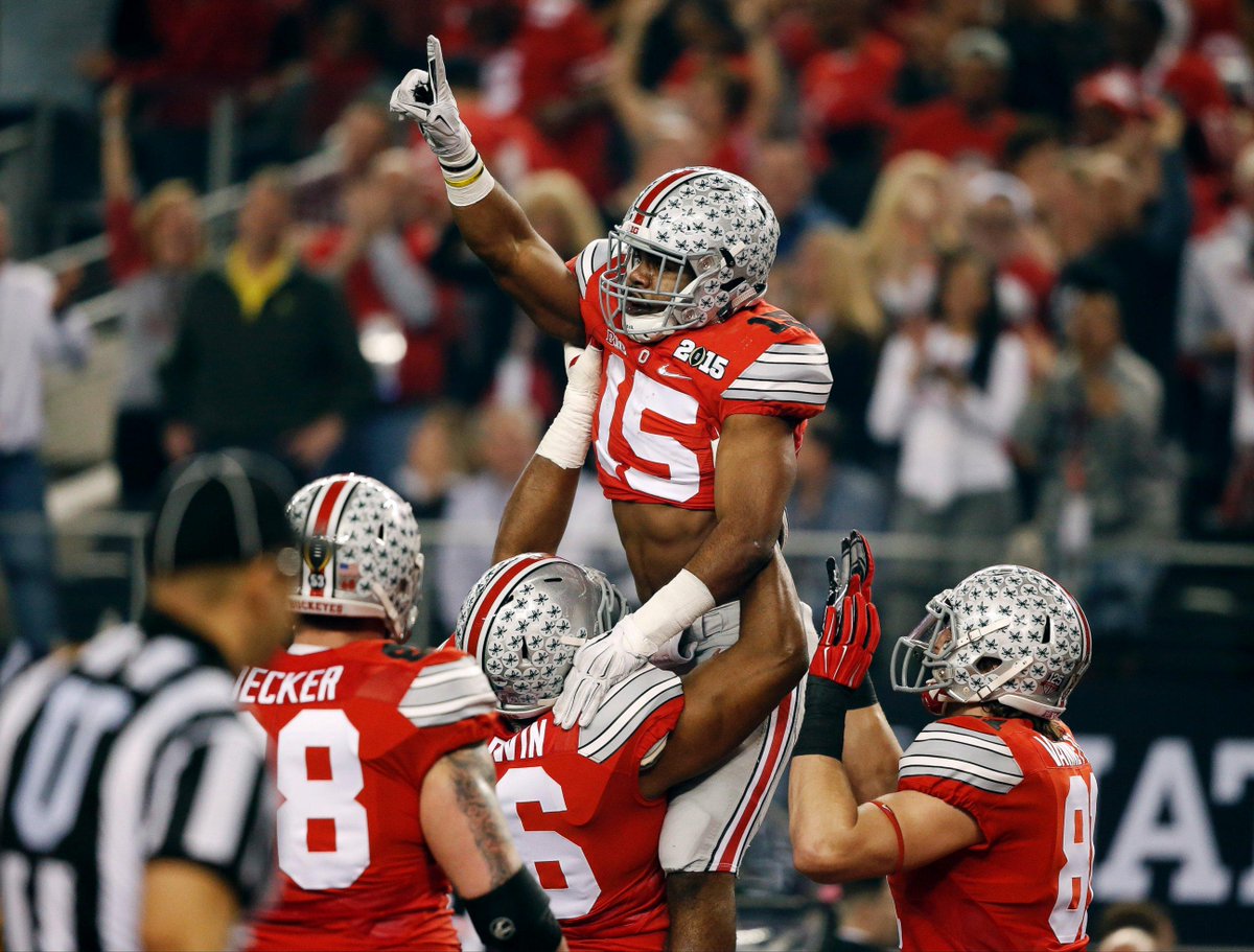 shadowandact's tweet photo. Yeah! RT @ABC: JUST IN: Ohio State tops Oregon 42-20 to win college football national championship game http://t.co/RnIulSa66O
