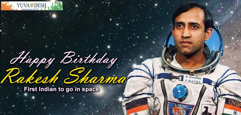 Happy Birthday Rakesh Sharma.
He was the first Indian to travel in space and was conferred with the Ashoka Chakra. 