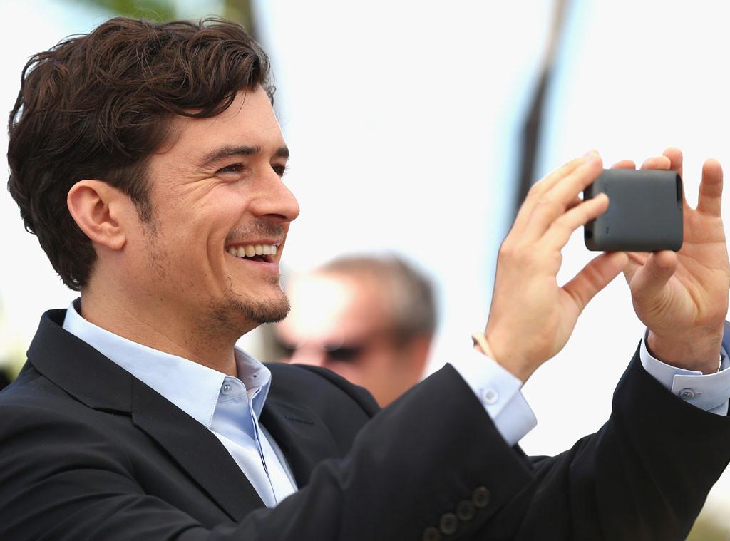 Happy 38th Birthday to today\s über-cool celebrity taking an iPhone camera pic @ Cannes Film Festival: ORLANDO BLOOM 