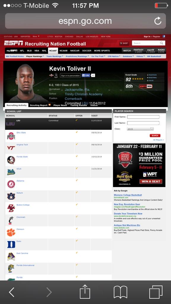 airrackk's tweet image. @Sethswanny it's getting better down south #LSUrecruit