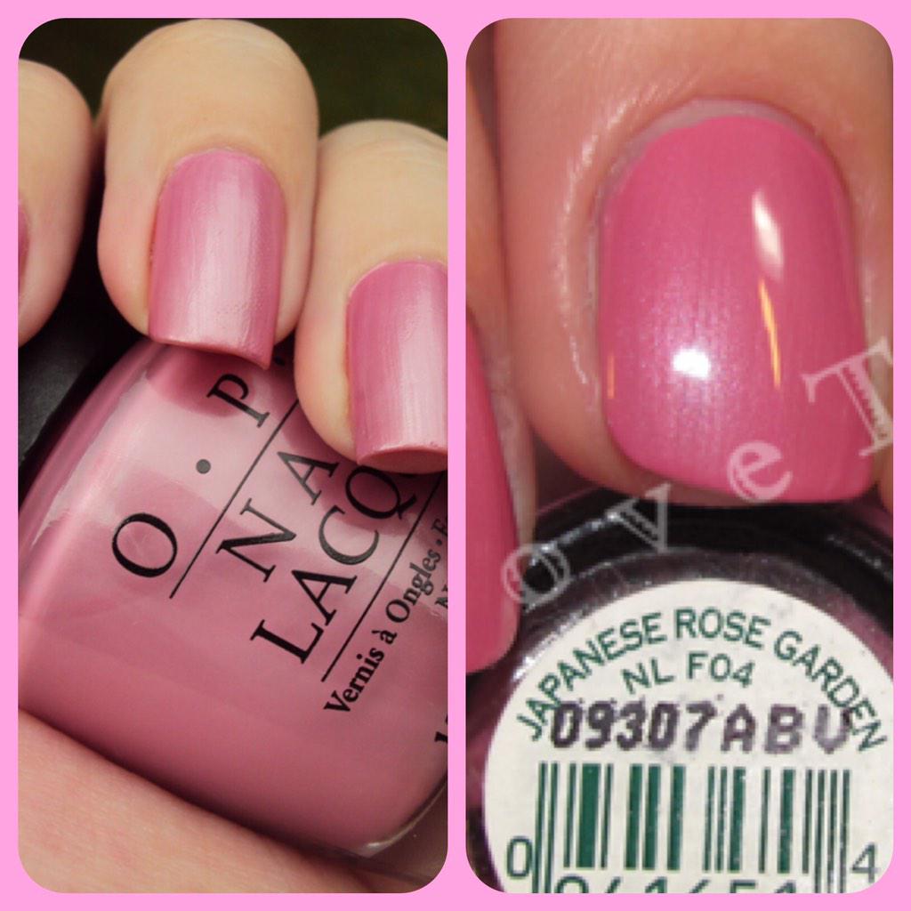 Shanice On Twitter Really In Love With Opi S Japanese Rose
